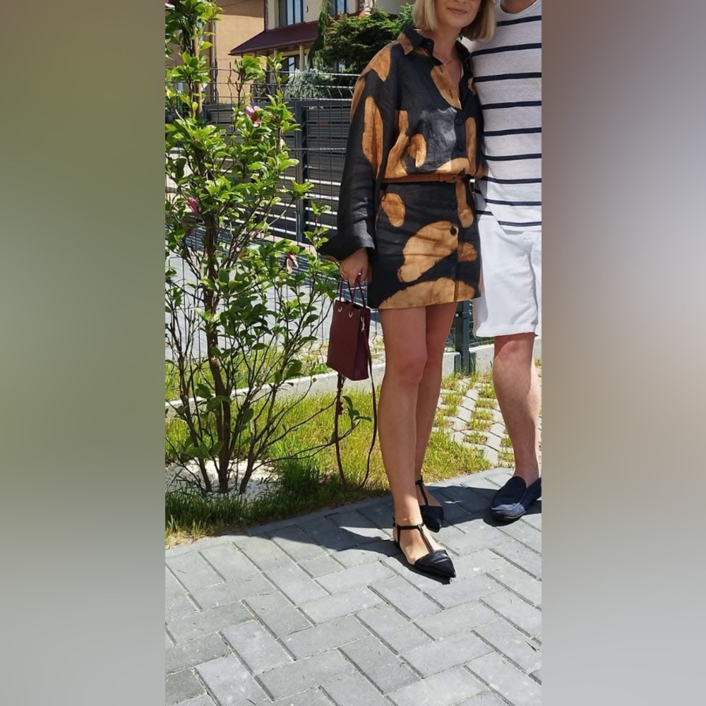 Massimo Dutti linen dress